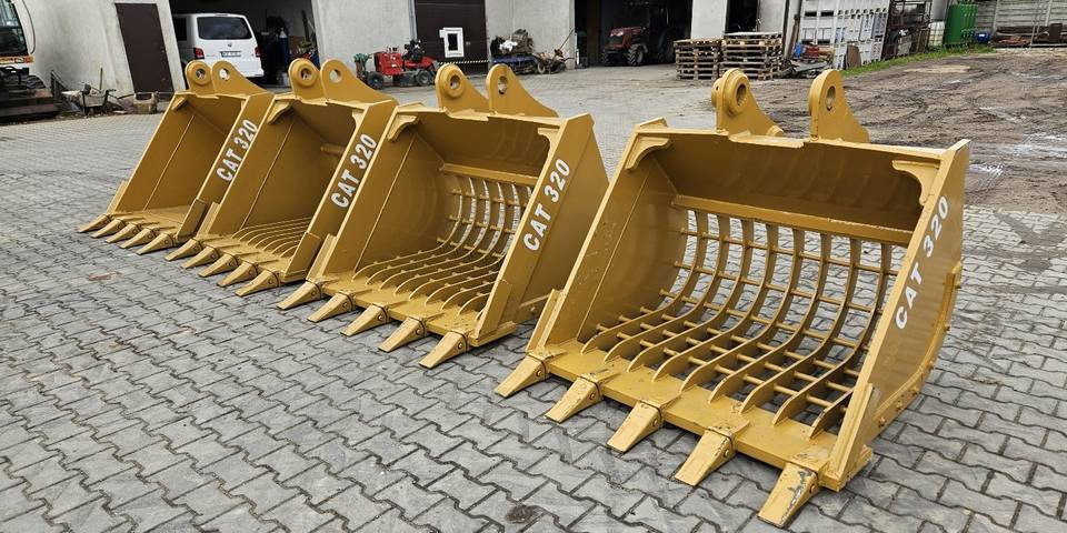 Łyżka ażurowa przesiewająca do koparki 18-25t sworzeń 80mm - Skovl for Entreprenørmaskin: billede 3 Łyżka ażurowa przesiewająca do koparki 18-25t sworzeń 80mm - Skovl for Entreprenørmaskin: billede 3