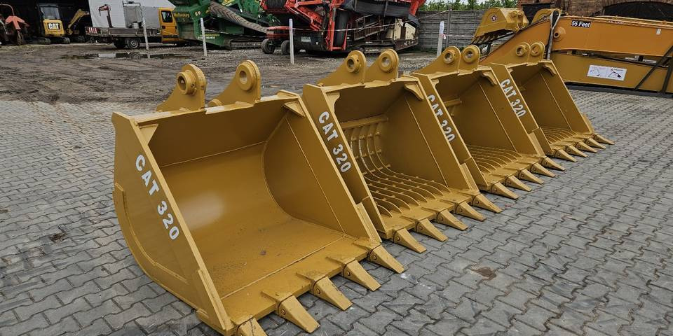 Łyżka ażurowa przesiewająca do koparki 18-25t sworzeń 80mm - Skovl for Entreprenørmaskin: billede 2 Łyżka ażurowa przesiewająca do koparki 18-25t sworzeń 80mm - Skovl for Entreprenørmaskin: billede 2