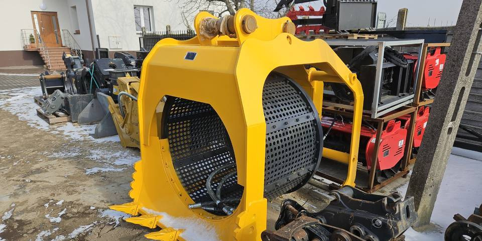 Łyżka przesiewająca obrotowa do koparki Solmek MSB-18 - Skovl for Entreprenørmaskin: billede 3 Łyżka przesiewająca obrotowa do koparki Solmek MSB-18 - Skovl for Entreprenørmaskin: billede 3