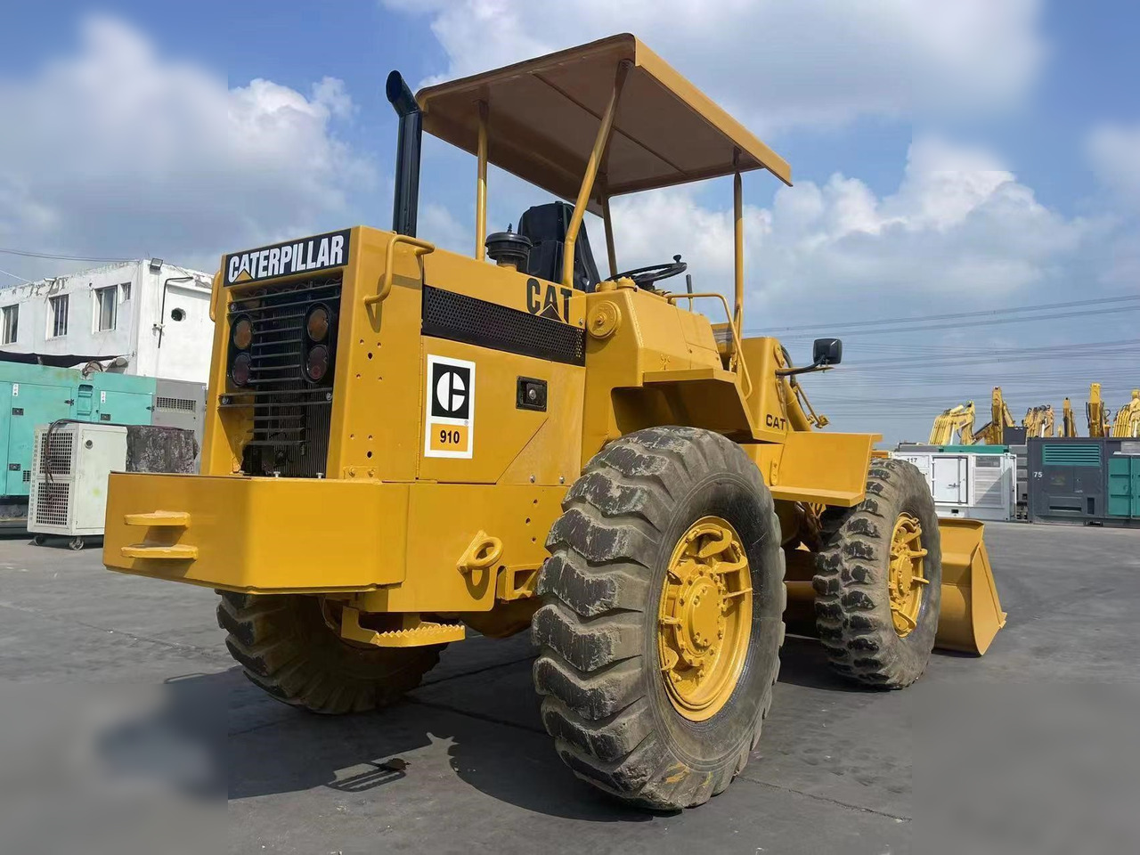 CATERPILLAR 910 - Gummihjulslæsser: billede 3 CATERPILLAR 910 - Gummihjulslæsser: billede 3