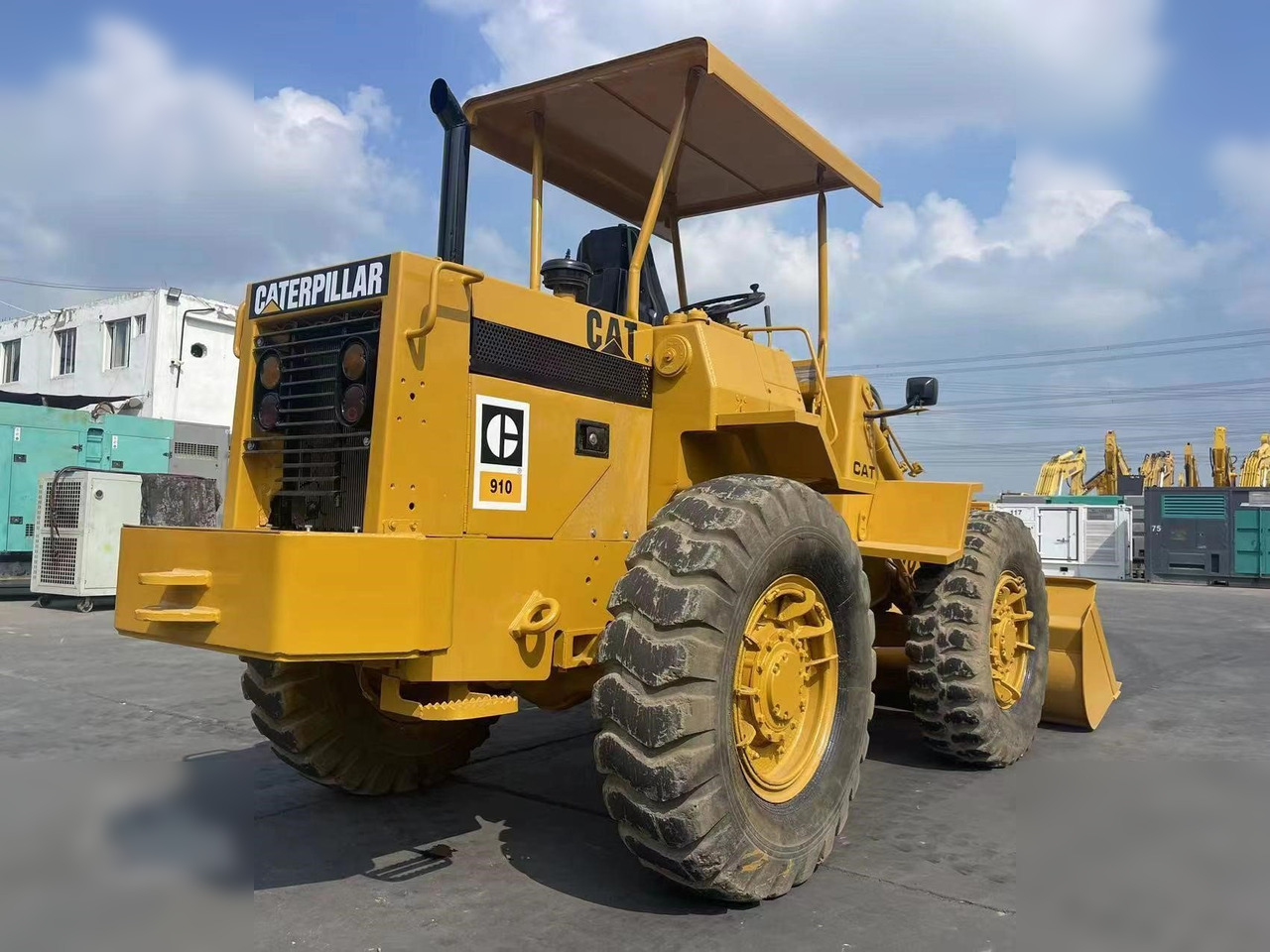 CATERPILLAR 910 - Gummihjulslæsser: billede 3 CATERPILLAR 910 - Gummihjulslæsser: billede 3