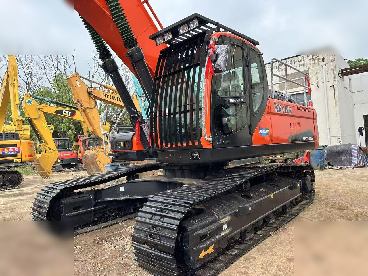 DOOSAN DX340 LC - Bæltegravemaskine: billede 4 DOOSAN DX340 LC - Bæltegravemaskine: billede 4