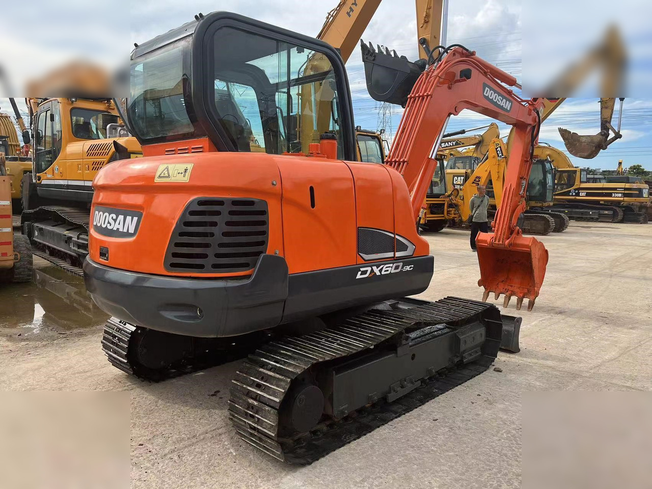 DOOSAN DX60-9C - Bæltegravemaskine: billede 2 DOOSAN DX60-9C - Bæltegravemaskine: billede 2