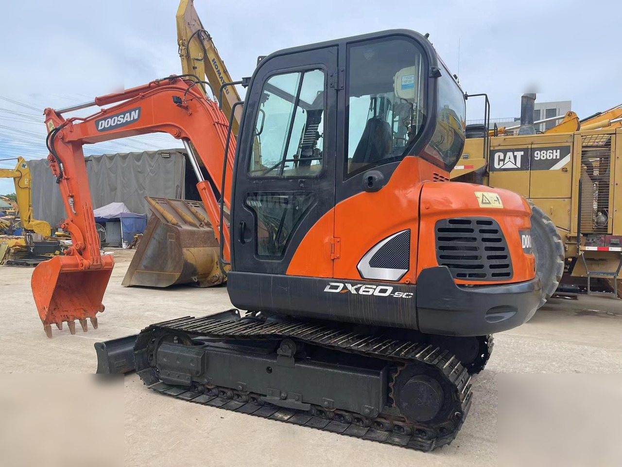 DOOSAN DX60-9C - Bæltegravemaskine: billede 3 DOOSAN DX60-9C - Bæltegravemaskine: billede 3