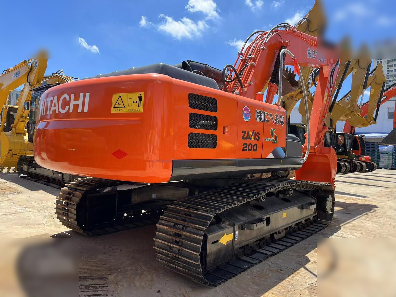 HITACHI ZX200-3G - Bæltegravemaskine: billede 2 HITACHI ZX200-3G - Bæltegravemaskine: billede 2