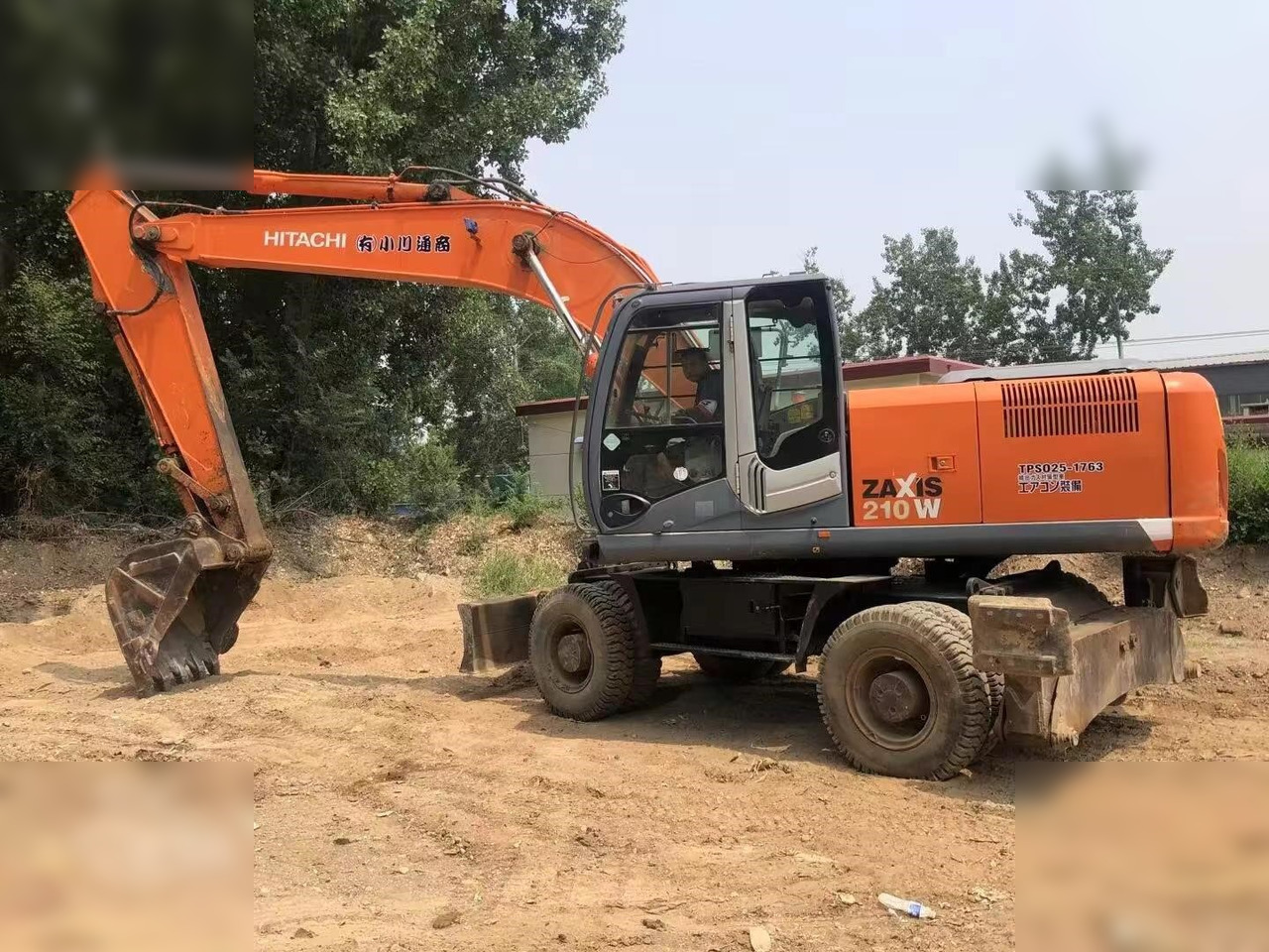 HITACHI ZX210W - Hjulgravemaskine: billede 1 HITACHI ZX210W - Hjulgravemaskine: billede 1