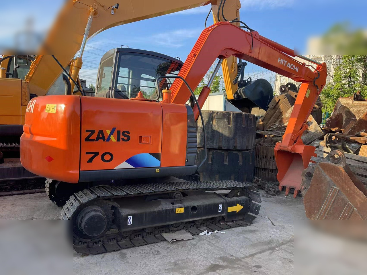 HITACHI ZX70 - Bæltegravemaskine: billede 1 HITACHI ZX70 - Bæltegravemaskine: billede 1