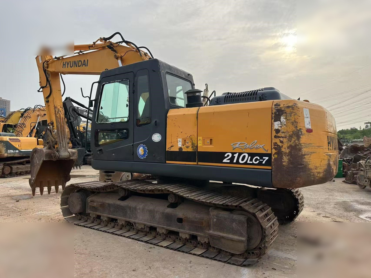 HYUNDAI ROBEX 210 LC-7 - Bæltegravemaskine: billede 2 HYUNDAI ROBEX 210 LC-7 - Bæltegravemaskine: billede 2