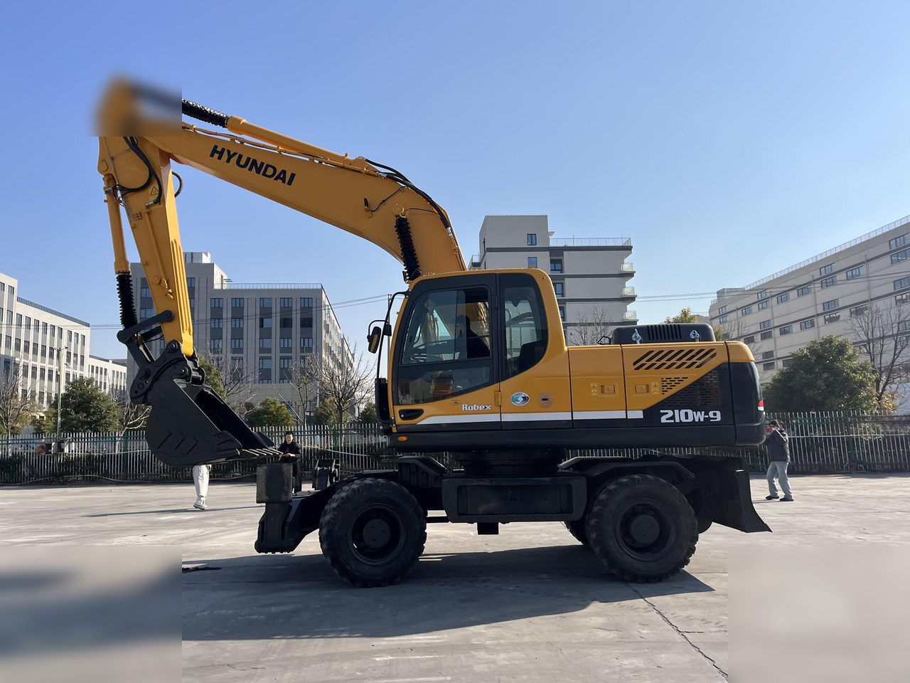 HYUNDAI ROBEX 210W-9 - Hjulgravemaskine: billede 1 HYUNDAI ROBEX 210W-9 - Hjulgravemaskine: billede 1