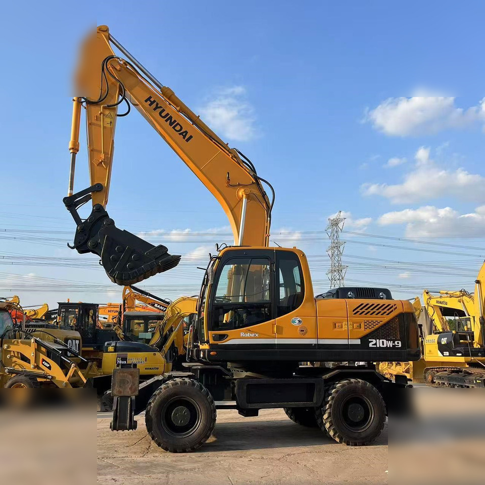 Hjulgravemaskine HYUNDAI ROBEX 210W-9: billede 6