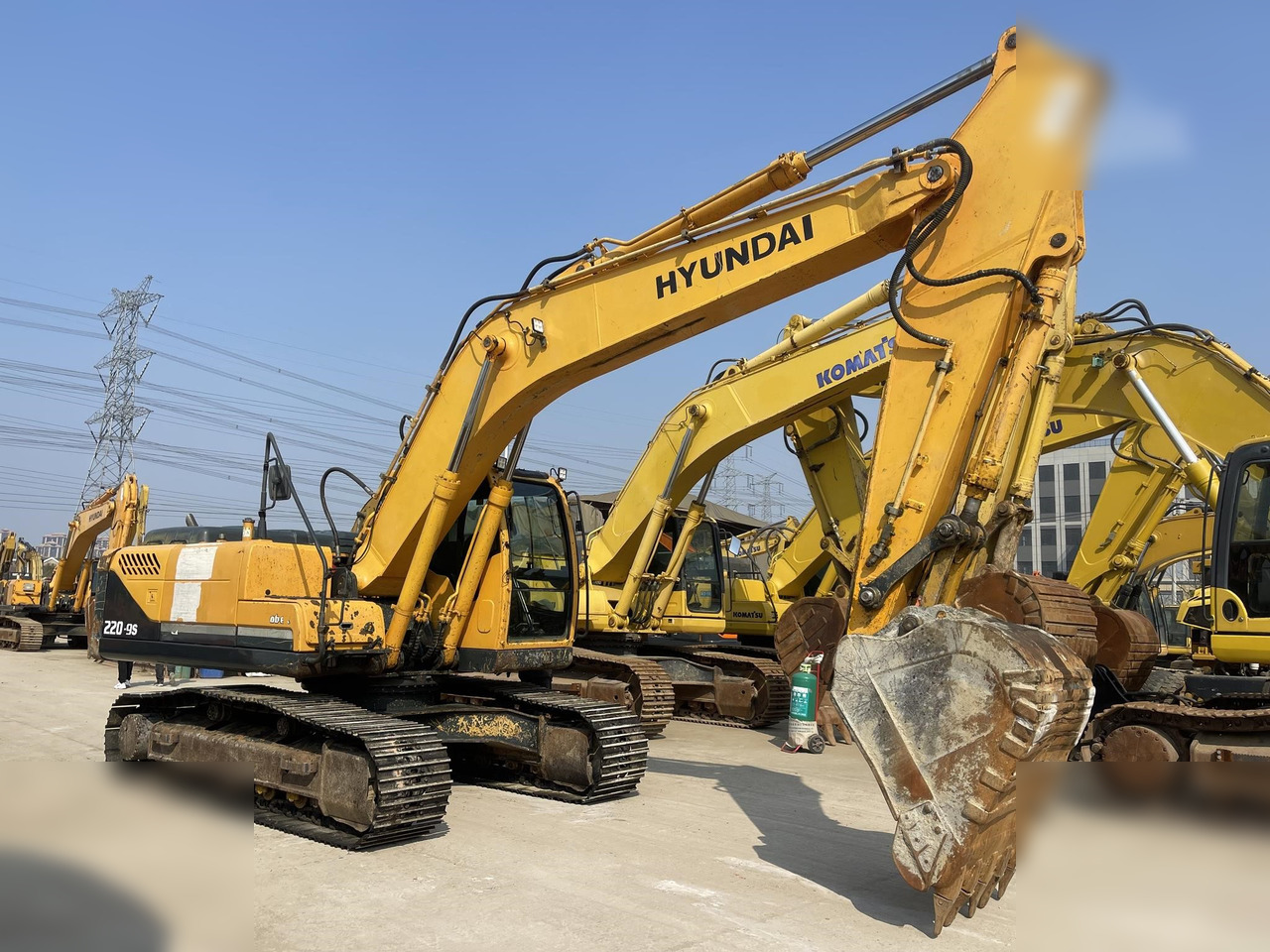 HYUNDAI ROBEX 220 LC-9S - Bæltegravemaskine: billede 4 HYUNDAI ROBEX 220 LC-9S - Bæltegravemaskine: billede 4