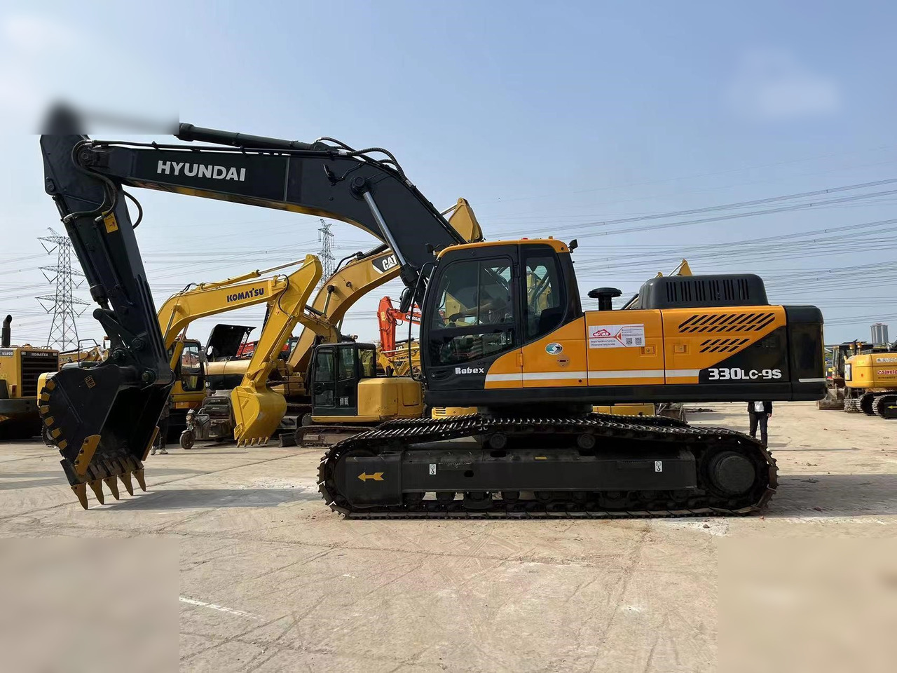 HYUNDAI ROBEX 330 LC-9S - Bæltegravemaskine: billede 1 HYUNDAI ROBEX 330 LC-9S - Bæltegravemaskine: billede 1