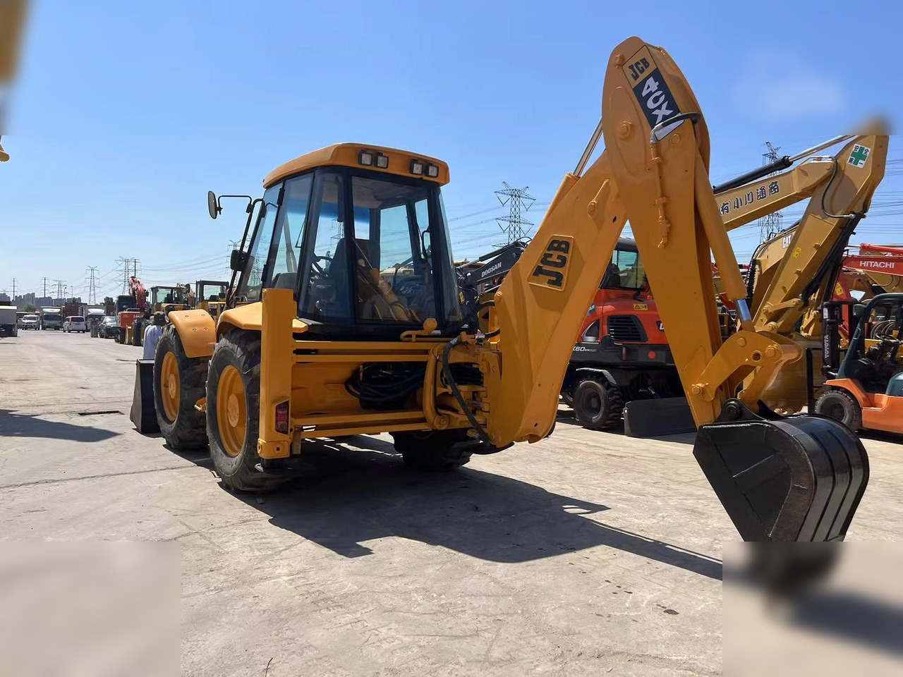 JCB 4CX - Gravelæssemaskine: billede 3 JCB 4CX - Gravelæssemaskine: billede 3
