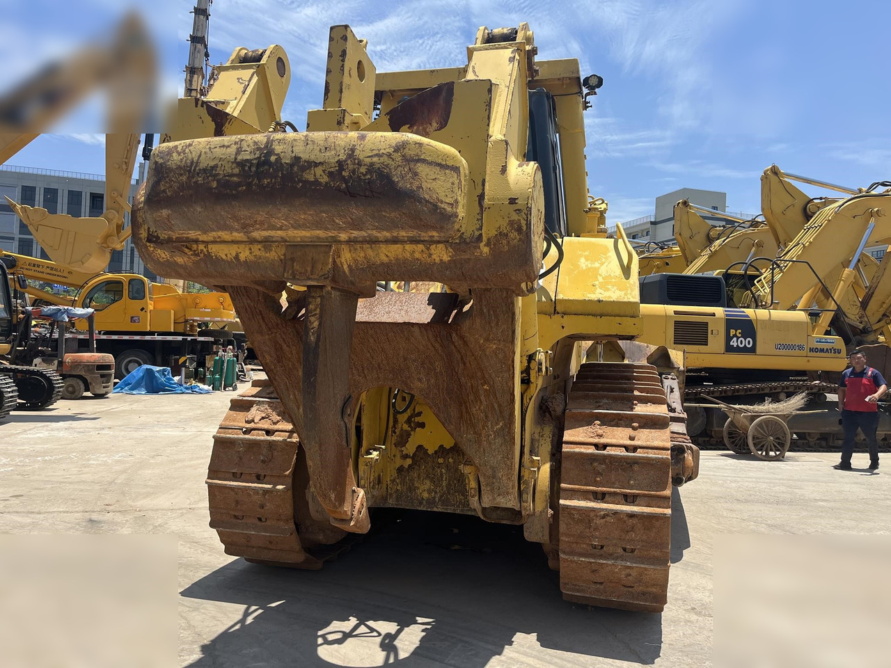 KOMATSU D155A-5 - Bulldozer: billede 3 KOMATSU D155A-5 - Bulldozer: billede 3