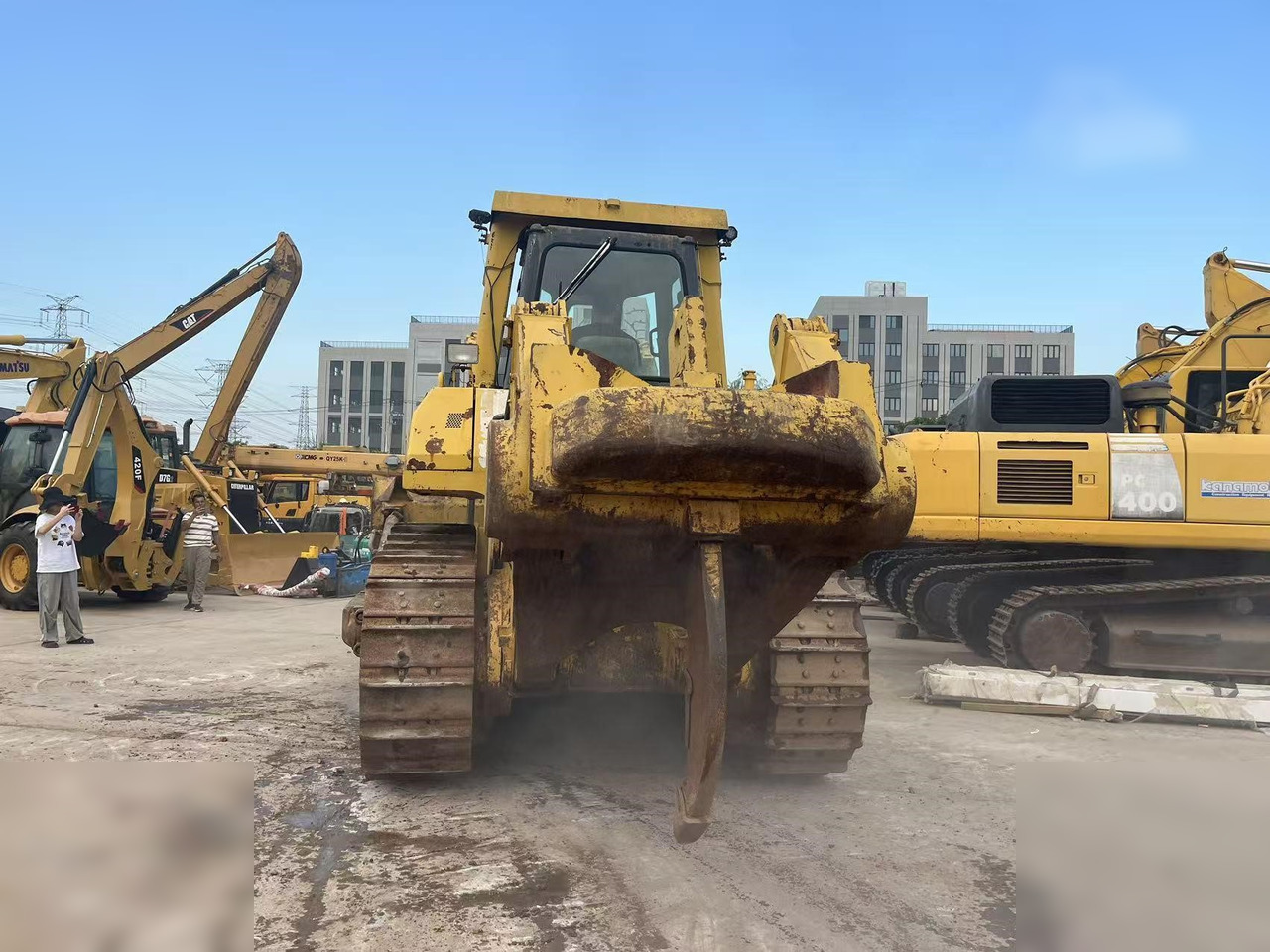 KOMATSU D155A-5 - Bulldozer: billede 3 KOMATSU D155A-5 - Bulldozer: billede 3