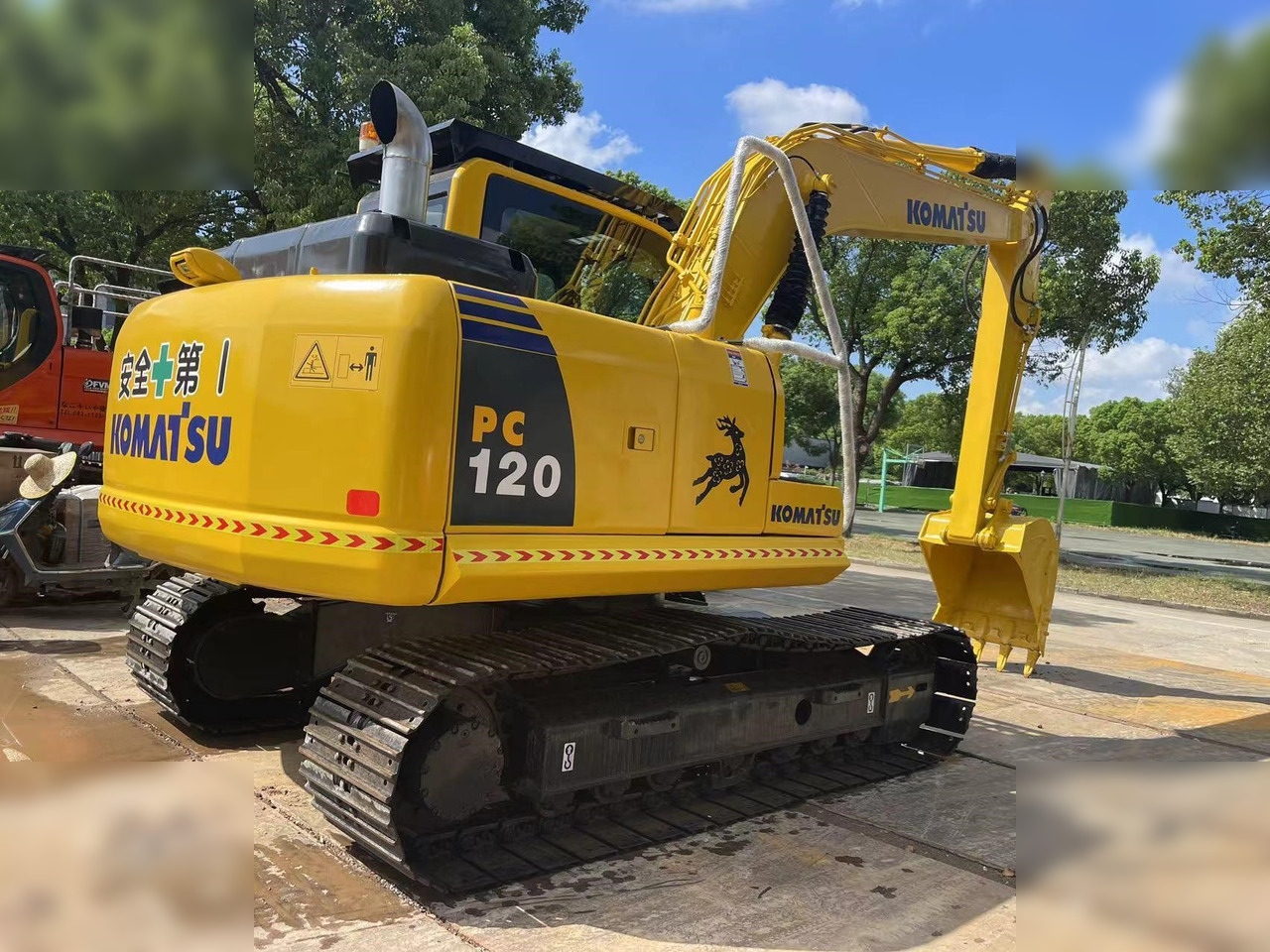 KOMATSU PC120-8 - Bæltegravemaskine: billede 5 KOMATSU PC120-8 - Bæltegravemaskine: billede 5