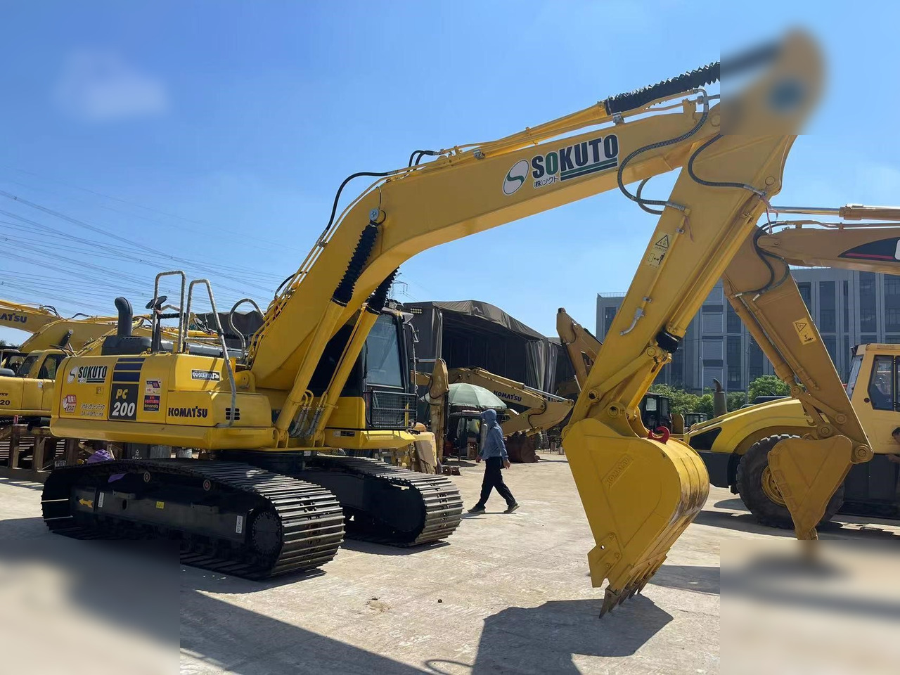 KOMATSU PC200-8 - Bæltegravemaskine: billede 5 KOMATSU PC200-8 - Bæltegravemaskine: billede 5