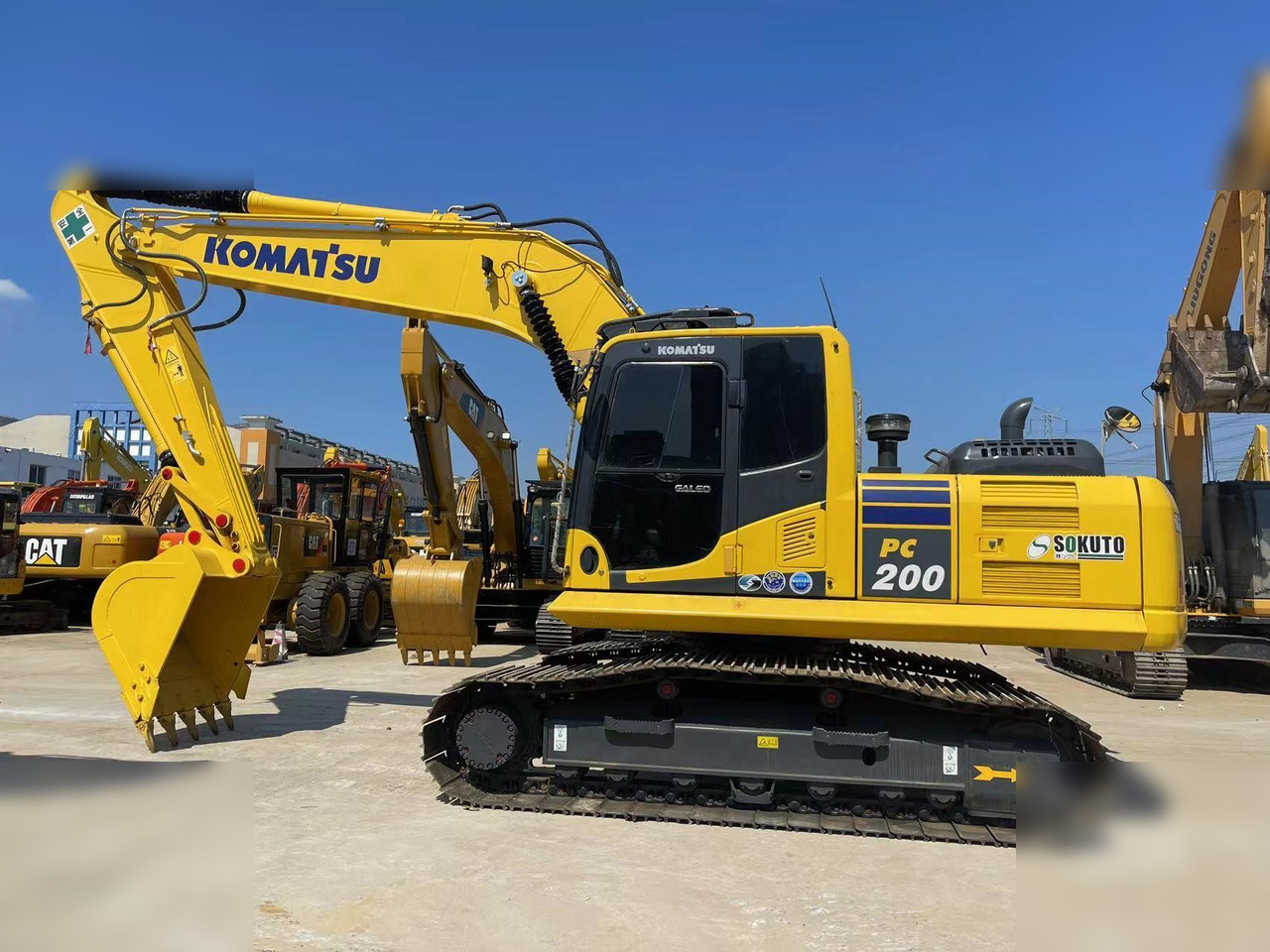 KOMATSU PC200-8 - Bæltegravemaskine: billede 1 KOMATSU PC200-8 - Bæltegravemaskine: billede 1
