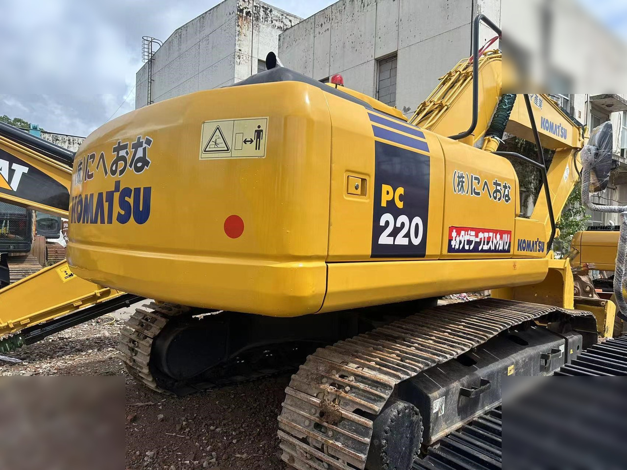 KOMATSU PC220-7 - Bæltegravemaskine: billede 1 KOMATSU PC220-7 - Bæltegravemaskine: billede 1