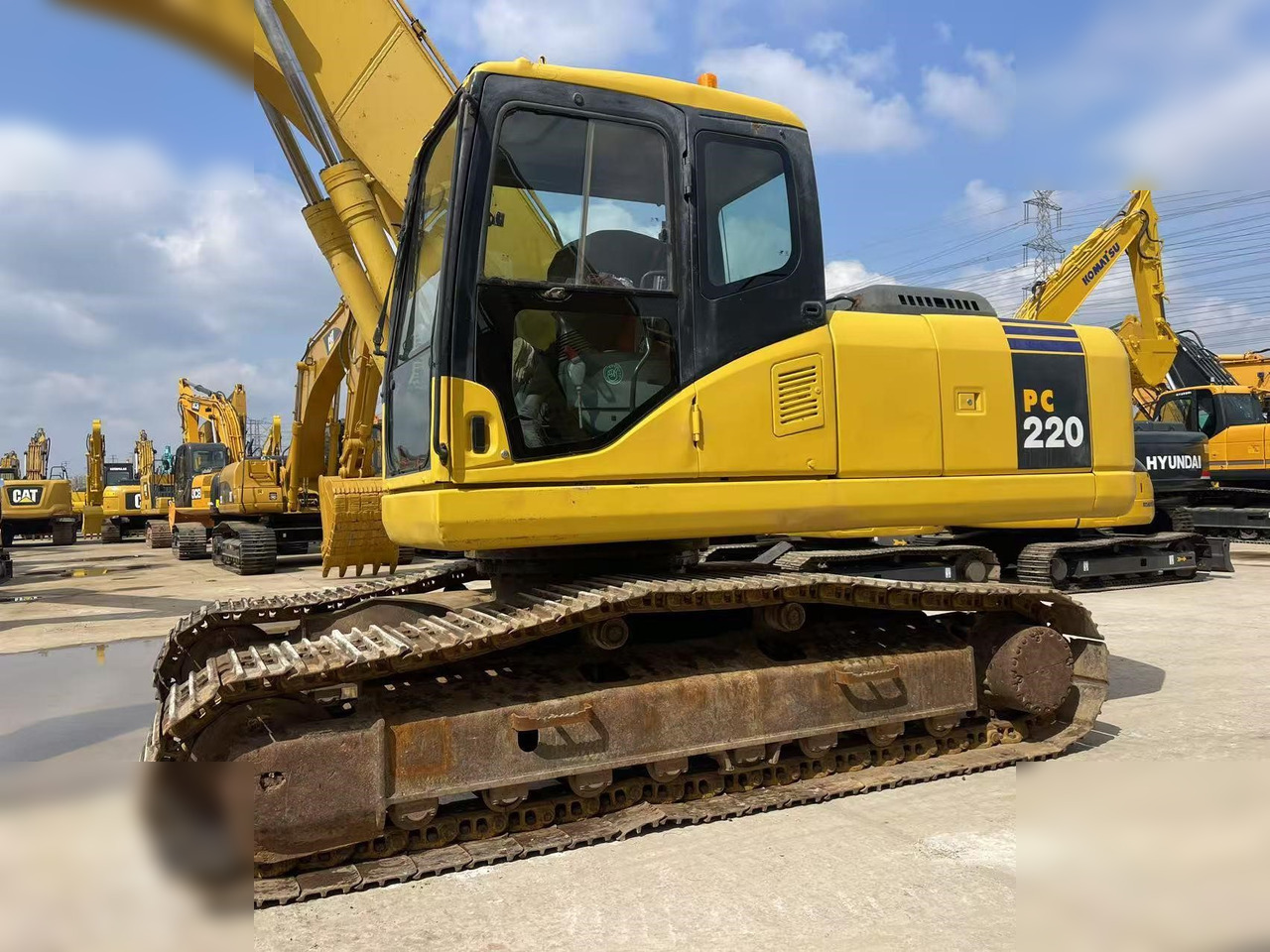 KOMATSU PC220-7 - Bæltegravemaskine: billede 5 KOMATSU PC220-7 - Bæltegravemaskine: billede 5
