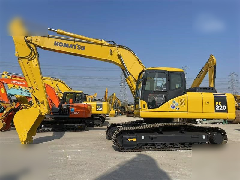KOMATSU PC220-7 - Bæltegravemaskine: billede 3 KOMATSU PC220-7 - Bæltegravemaskine: billede 3