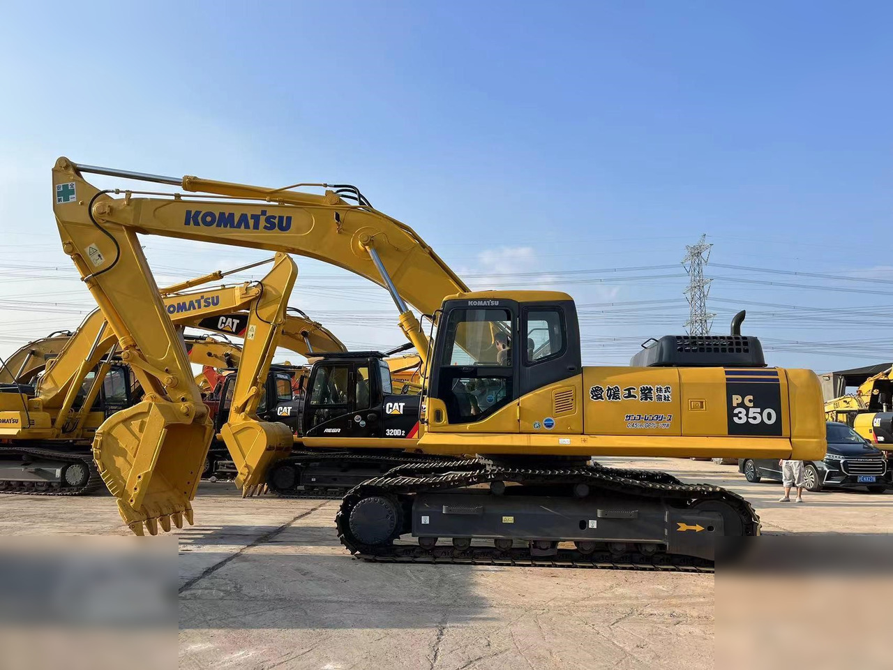KOMATSU PC350-7 - Bæltegravemaskine: billede 1 KOMATSU PC350-7 - Bæltegravemaskine: billede 1