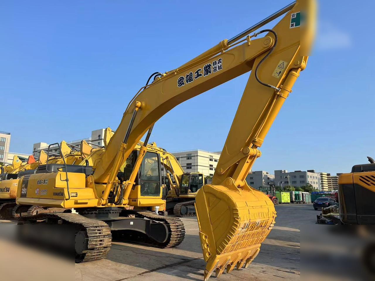 KOMATSU PC350-7 - Bæltegravemaskine: billede 4 KOMATSU PC350-7 - Bæltegravemaskine: billede 4