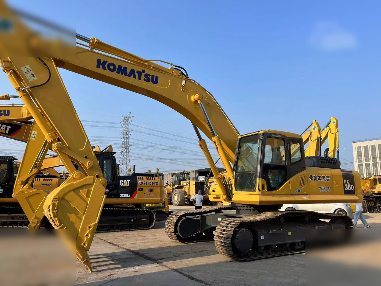 KOMATSU PC350-7 - Bæltegravemaskine: billede 5 KOMATSU PC350-7 - Bæltegravemaskine: billede 5