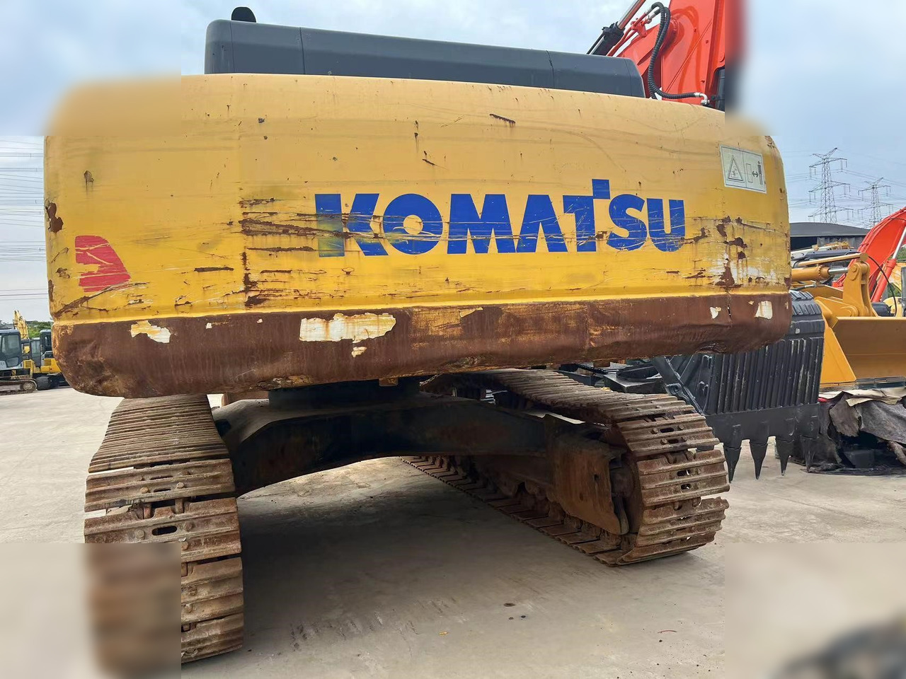 KOMATSU PC400-8 - Bæltegravemaskine: billede 3 KOMATSU PC400-8 - Bæltegravemaskine: billede 3