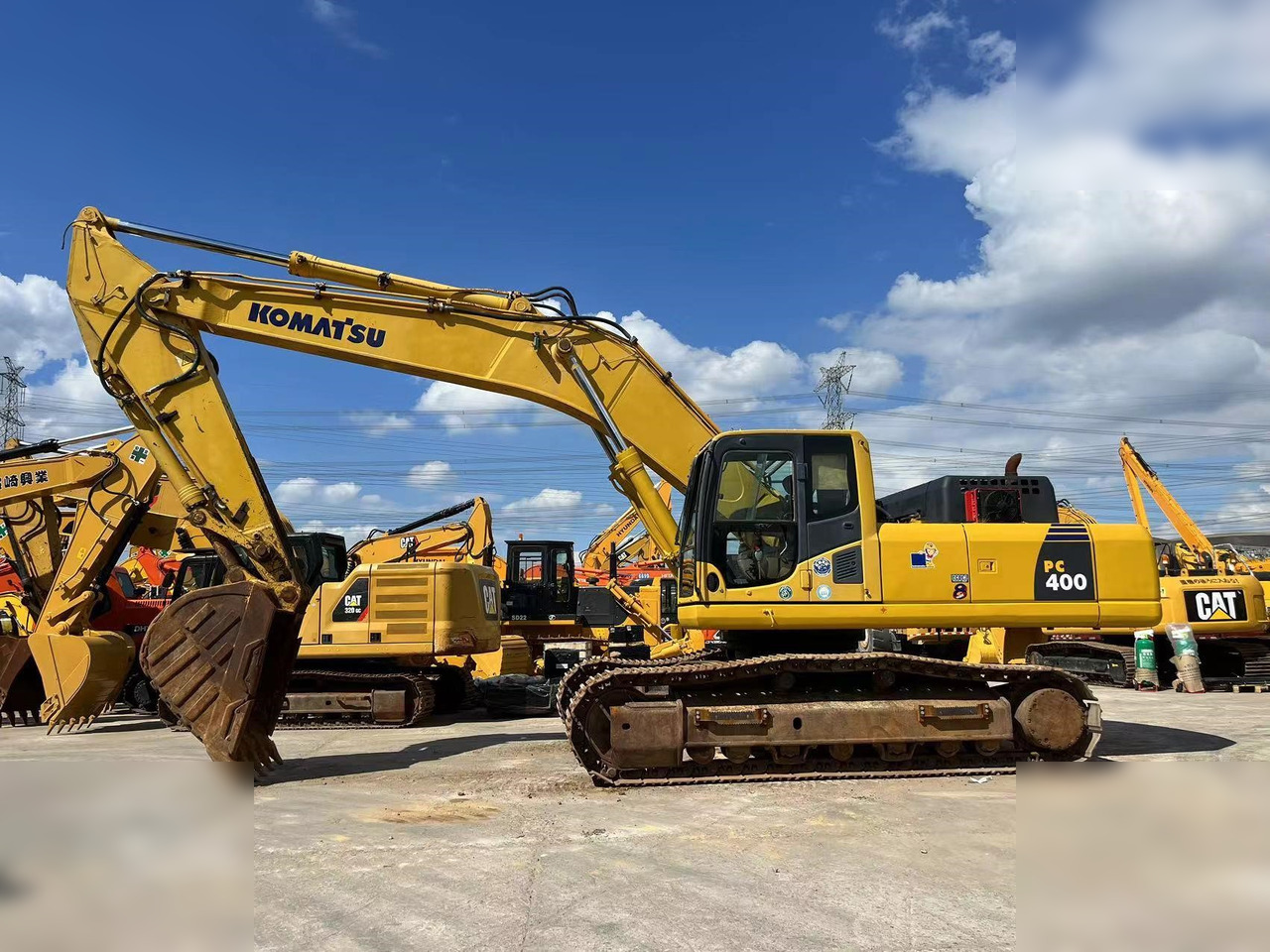 KOMATSU PC400-8 - Bæltegravemaskine: billede 1 KOMATSU PC400-8 - Bæltegravemaskine: billede 1