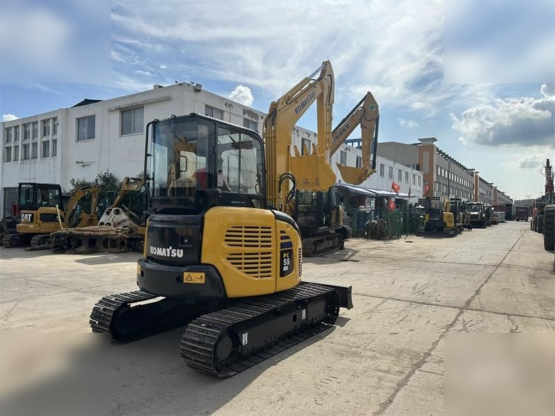 KOMATSU PC55MR-2 - Minigravemaskine: billede 4 KOMATSU PC55MR-2 - Minigravemaskine: billede 4