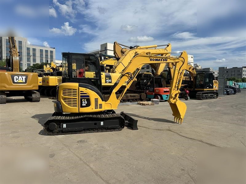 KOMATSU PC55MR-2 - Minigravemaskine: billede 1 KOMATSU PC55MR-2 - Minigravemaskine: billede 1