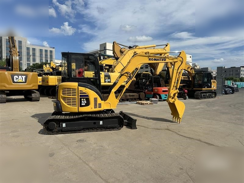KOMATSU PC55MR-2 - Minigravemaskine: billede 1 KOMATSU PC55MR-2 - Minigravemaskine: billede 1