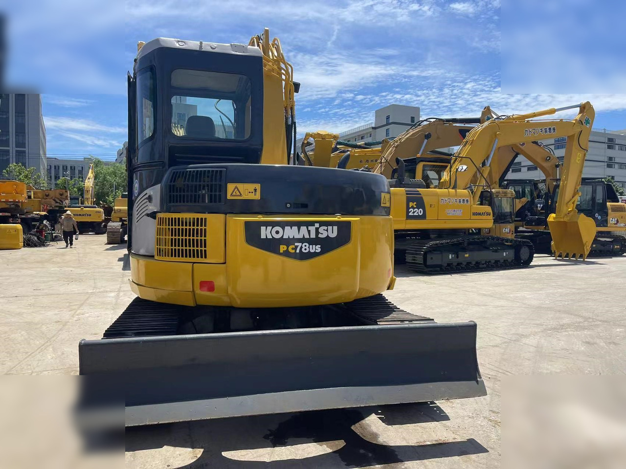 KOMATSU PC78US-6 - Bæltegravemaskine: billede 3 KOMATSU PC78US-6 - Bæltegravemaskine: billede 3