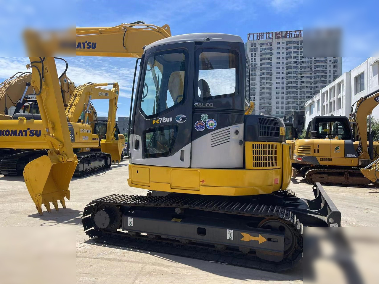 KOMATSU PC78US-6 - Bæltegravemaskine: billede 4 KOMATSU PC78US-6 - Bæltegravemaskine: billede 4