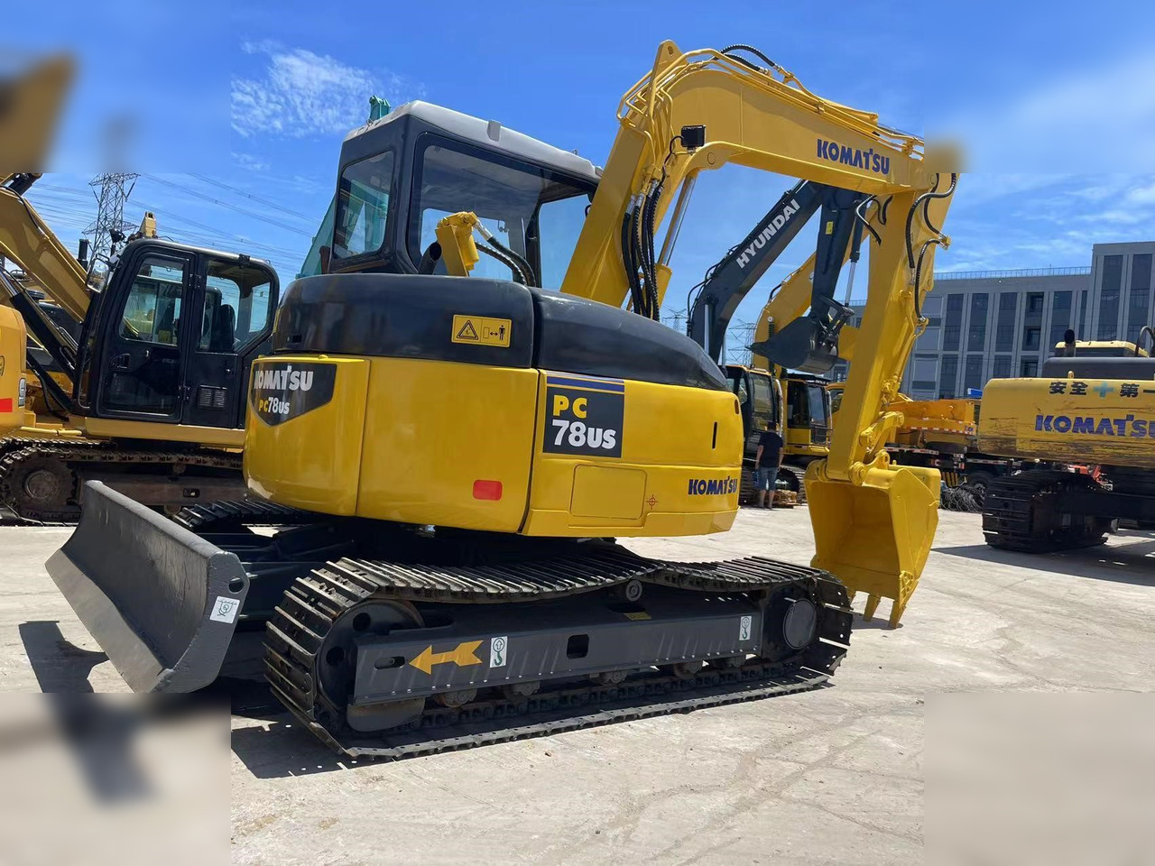 KOMATSU PC78US-6 - Bæltegravemaskine: billede 2 KOMATSU PC78US-6 - Bæltegravemaskine: billede 2
