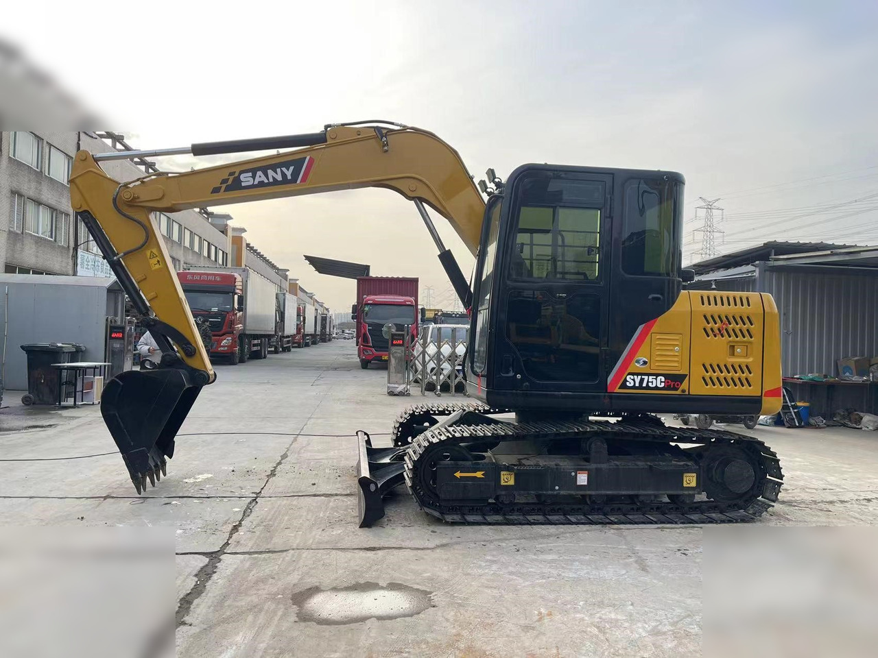 SANY SY75C - Bæltegravemaskine: billede 1 SANY SY75C - Bæltegravemaskine: billede 1