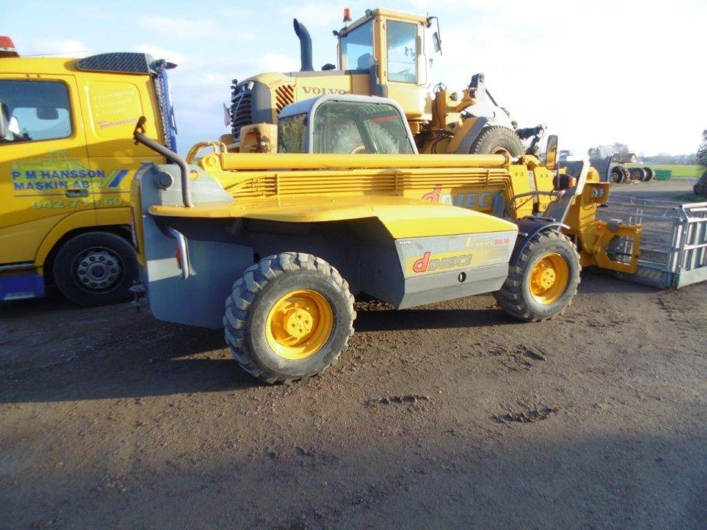 Teleskoplastare med skopa-gafflar-arbetskorg Dieci  - Teleskop truck: billede 3 Teleskoplastare med skopa-gafflar-arbetskorg Dieci  - Teleskop truck: billede 3