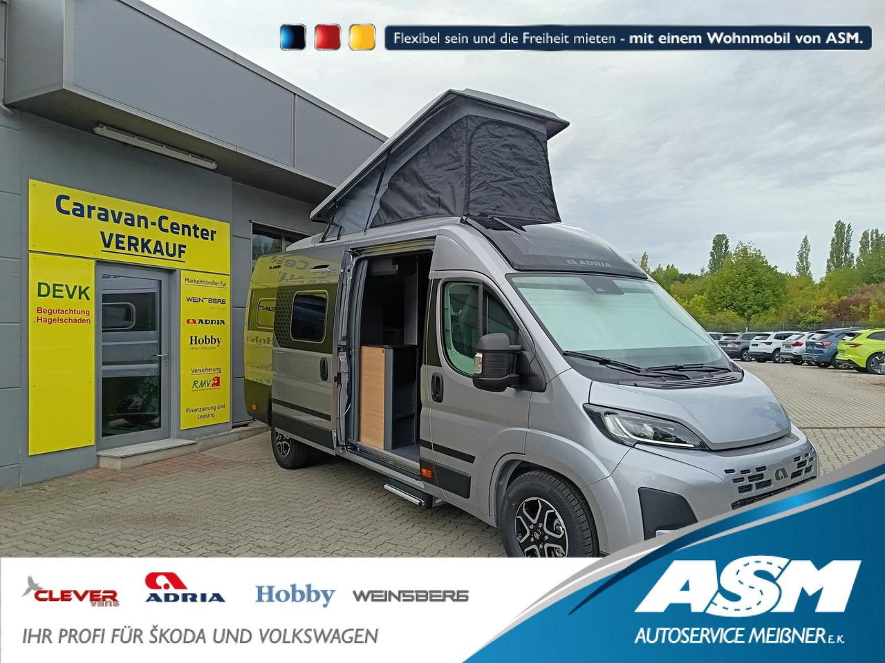 Adria Twin "60Y" 640 SGX 4,25MAXI*JUBILEE*AUFSTELLDACH - Camper van: billede 1 Adria Twin "60Y" 640 SGX 4,25MAXI*JUBILEE*AUFSTELLDACH - Camper van: billede 1