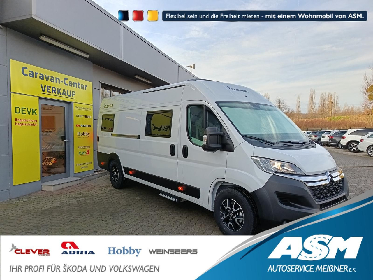 Clever Runner 636 2,2 165PS MJ2024*TRUMA C6 D + E*SHZ* - Camper van: billede 1 Clever Runner 636 2,2 165PS MJ2024*TRUMA C6 D + E*SHZ* - Camper van: billede 1