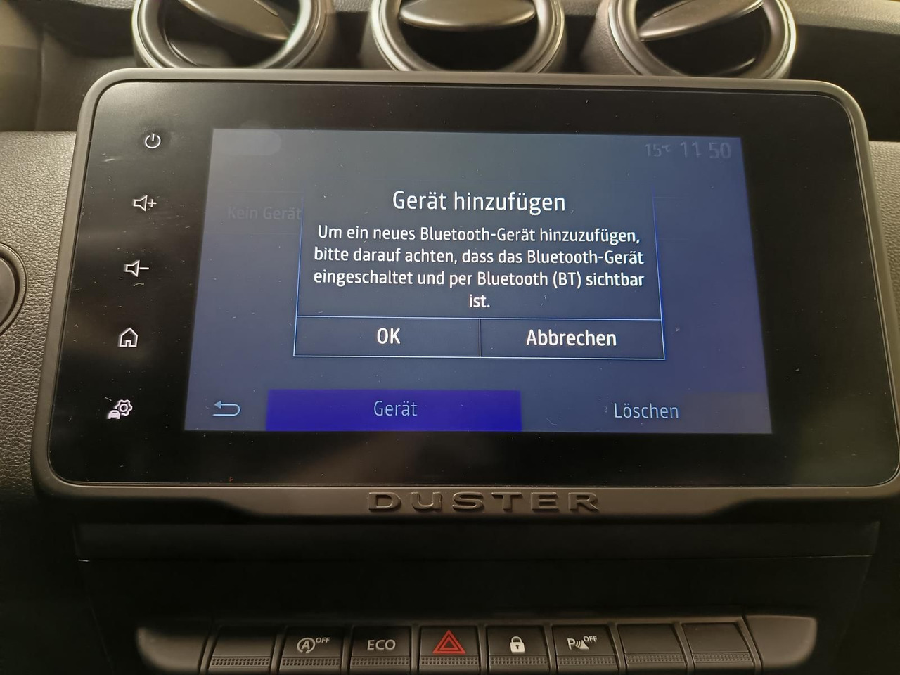 SUV Dacia Duster Prestige Tce 130*KLIMA*SHZ*R-KAM*DAB*NAVI: billede 13