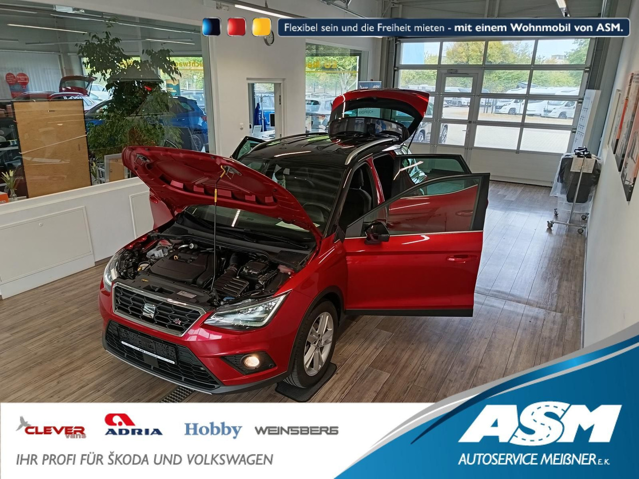Seat Arona 1,5TSI FR*AHK*NAVI*ACC*LED*BEATS*R-KAM*DAB - SUV: billede 1 Seat Arona 1,5TSI FR*AHK*NAVI*ACC*LED*BEATS*R-KAM*DAB - SUV: billede 1