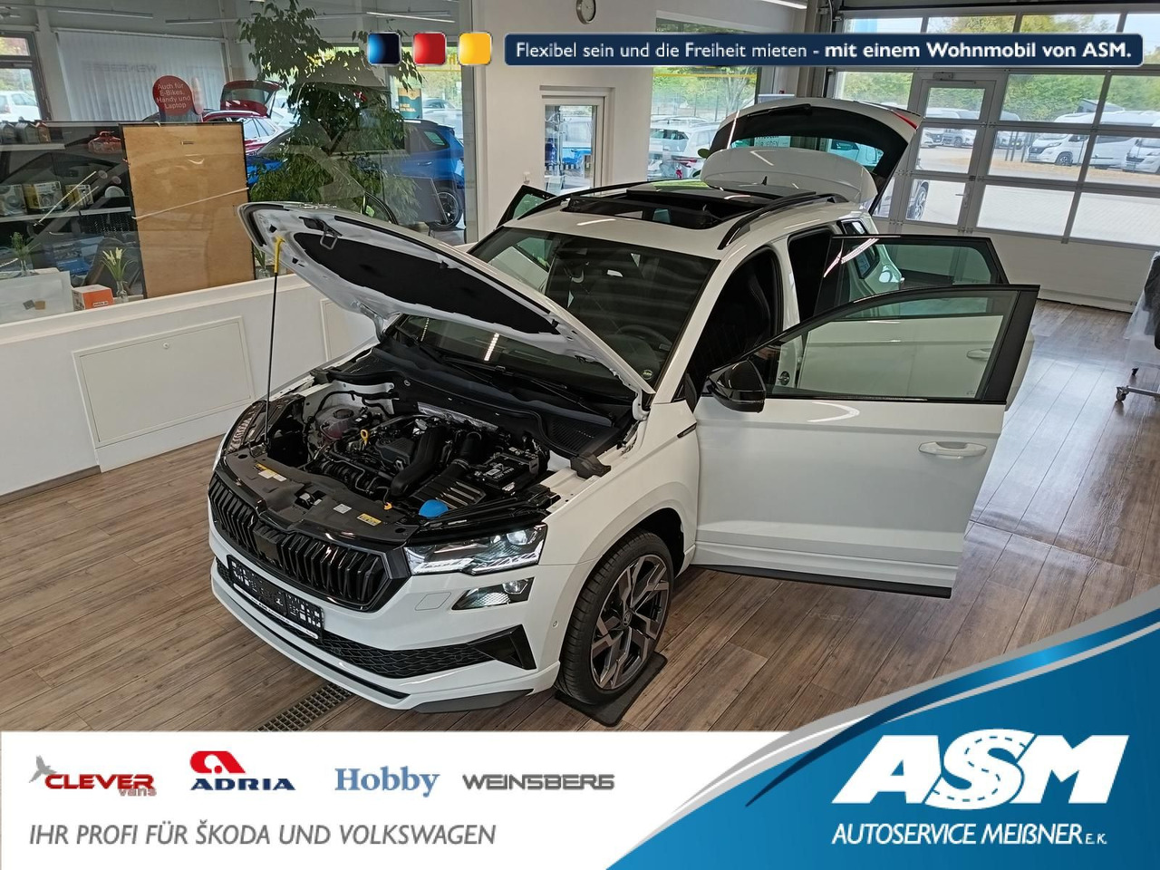 Skoda Karoq Sportline 1,5 TSI DSG*AHK*PSD*STD.HZG*NAVI - SUV: billede 1 Skoda Karoq Sportline 1,5 TSI DSG*AHK*PSD*STD.HZG*NAVI - SUV: billede 1