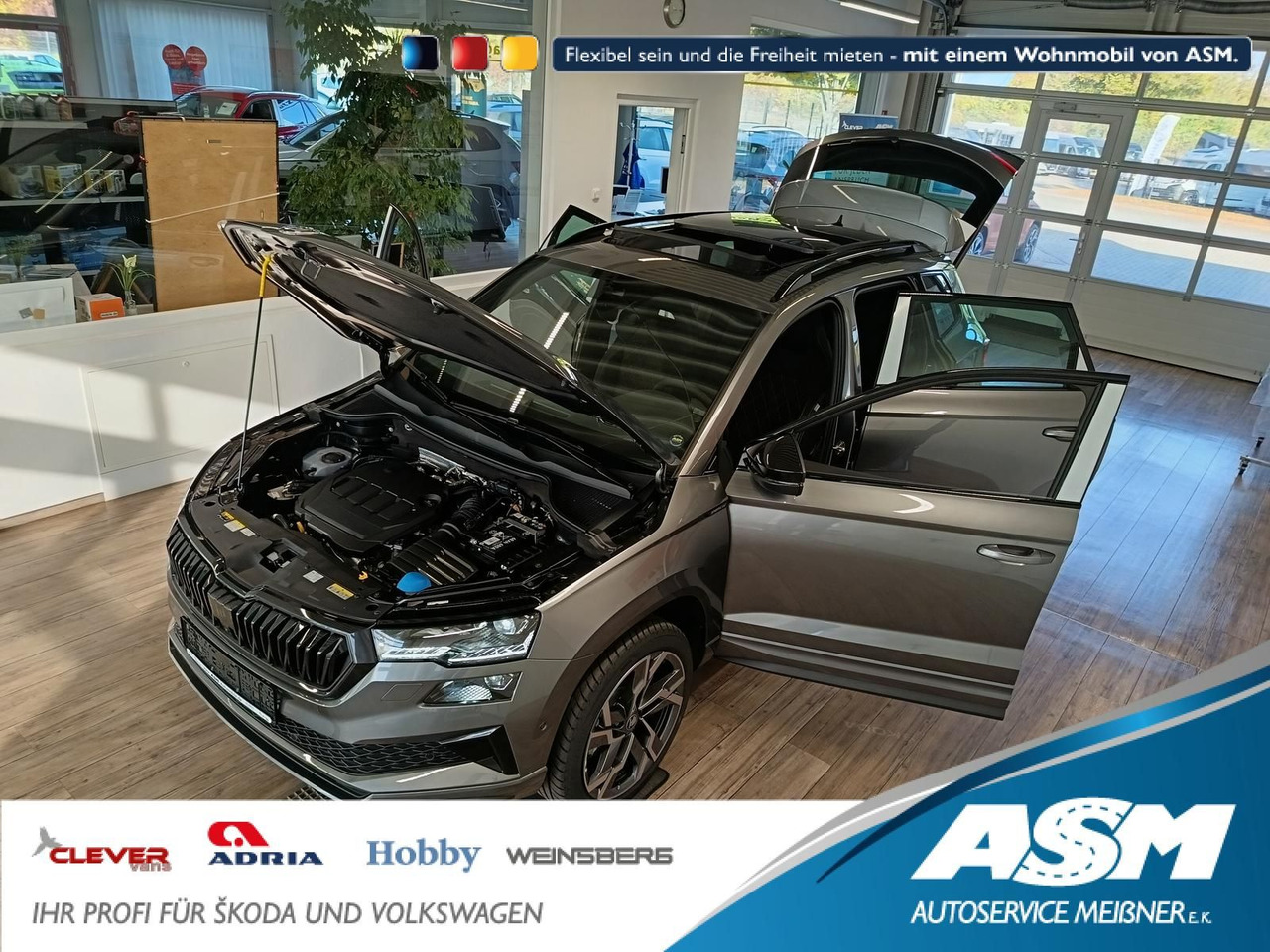 Skoda Karoq Sportline 2,0 TDI DSG 4x4*AHK*PSD*STD.HZG* - SUV: billede 1 Skoda Karoq Sportline 2,0 TDI DSG 4x4*AHK*PSD*STD.HZG* - SUV: billede 1