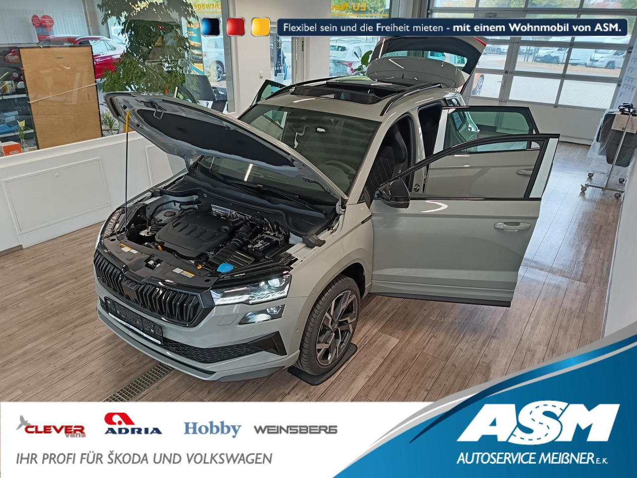 Skoda Karoq Sportline 2,0 TDI DSG 4x4*AHK*PSD*STD.HZG* - SUV: billede 1 Skoda Karoq Sportline 2,0 TDI DSG 4x4*AHK*PSD*STD.HZG* - SUV: billede 1