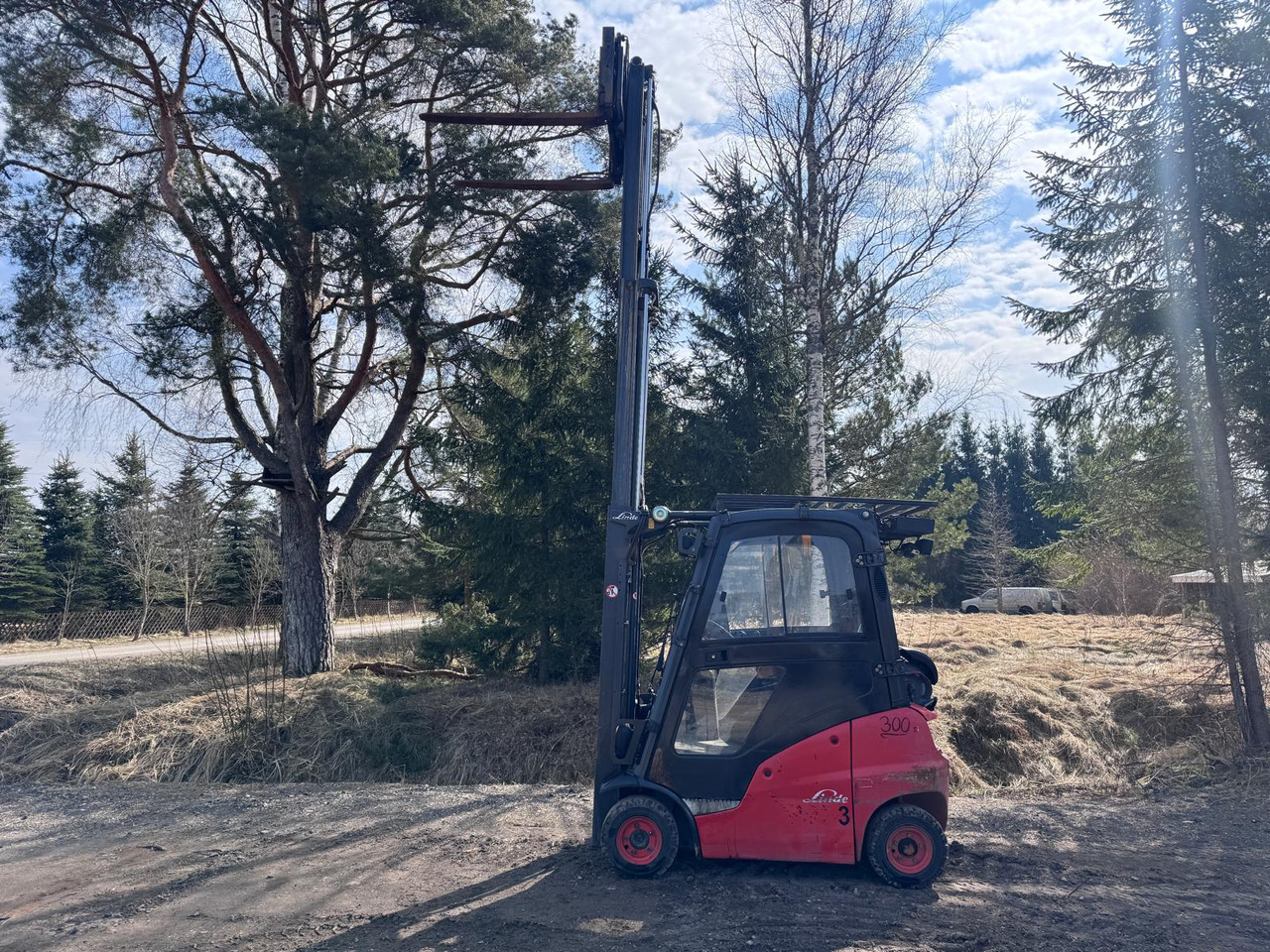 Linde H16 - Gas gaffeltruck: billede 3 Linde H16 - Gas gaffeltruck: billede 3