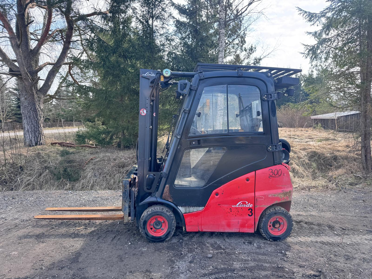 Linde H16 - Gas gaffeltruck: billede 2 Linde H16 - Gas gaffeltruck: billede 2