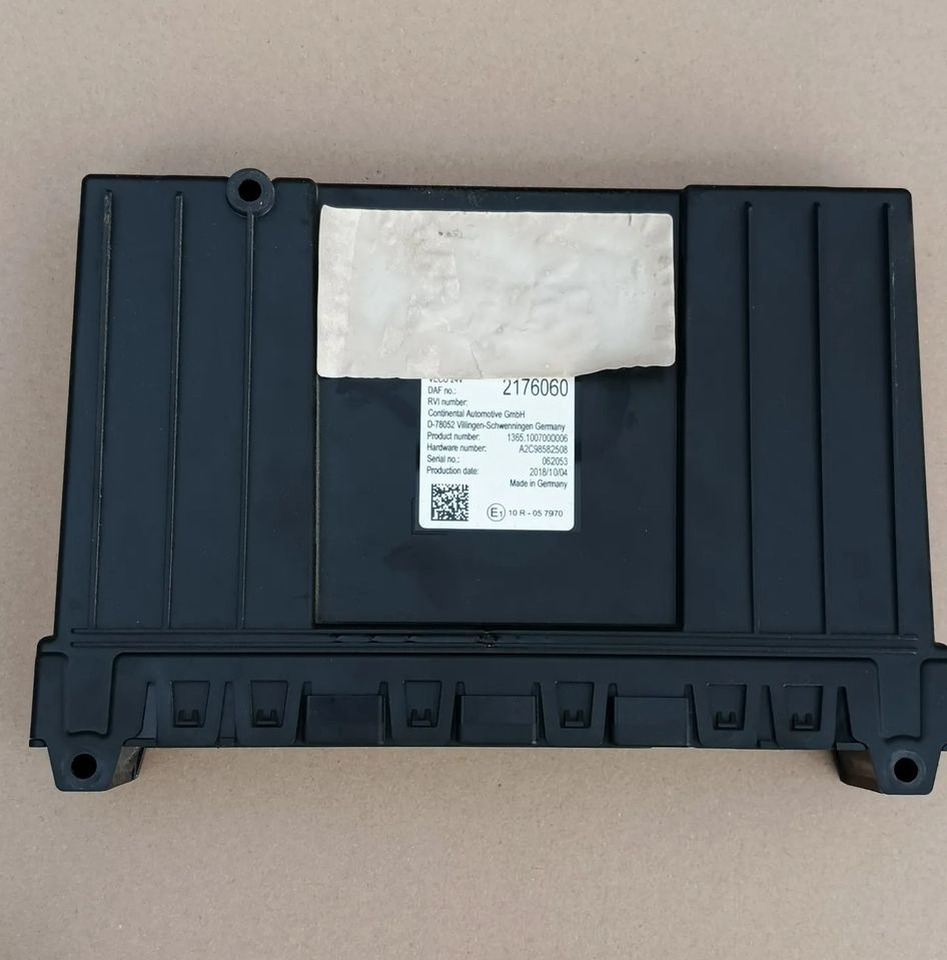 DAF XF 106 EURO 6 MX13 KOMPUTER MODUŁ STEROWNIK VECU 2176060 - Kontrol blok for Lastbil: billede 1 DAF XF 106 EURO 6 MX13 KOMPUTER MODUŁ STEROWNIK VECU 2176060 - Kontrol blok for Lastbil: billede 1