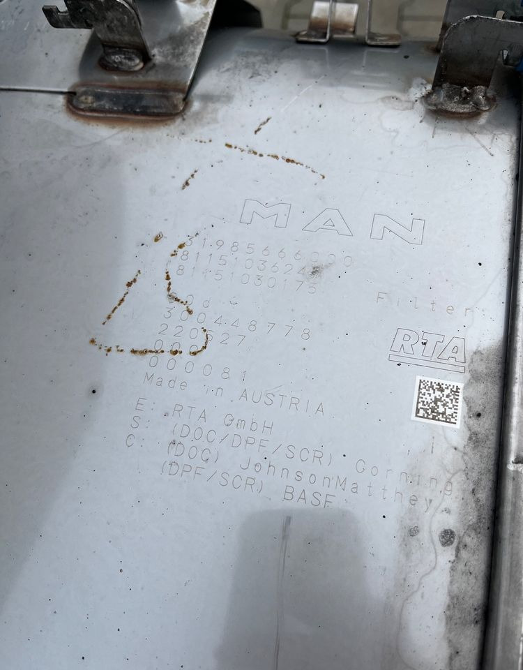 Katalizator MAN TGX TGS lift wydech tłumik - Udstødningssystem for Lastbil: billede 4 Katalizator MAN TGX TGS lift wydech tłumik - Udstødningssystem for Lastbil: billede 4