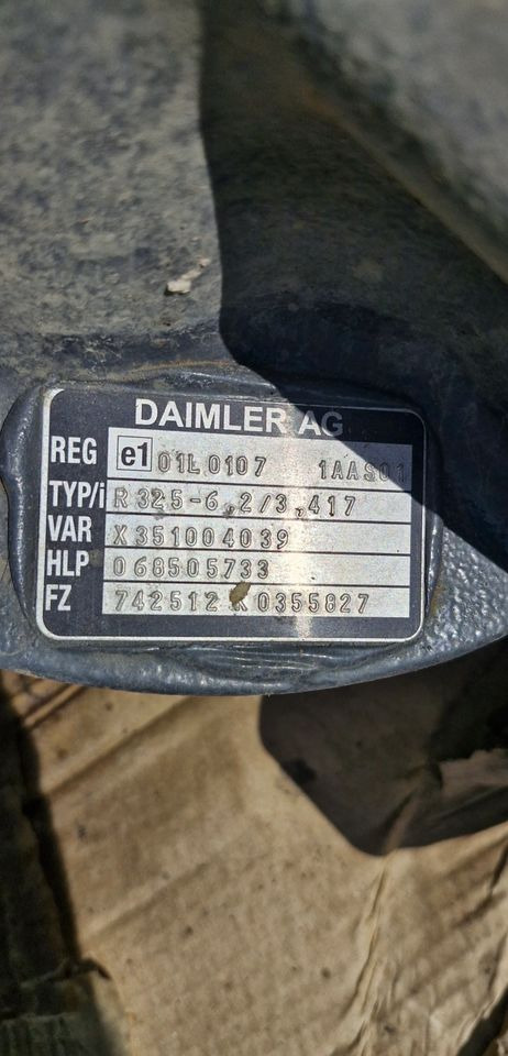 MERCEDES ATEGO MOST TYLNY DYFER DYFERENCJAŁ - Bagaksel for Lastbil: billede 3 MERCEDES ATEGO MOST TYLNY DYFER DYFERENCJAŁ - Bagaksel for Lastbil: billede 3